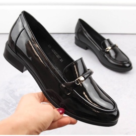 Zapatos Potocki W WOL204B charol negro 9