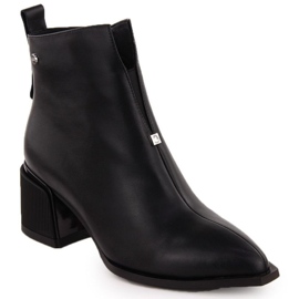 Tacones altos de las mujeres Goe OO2N421 Negro 8