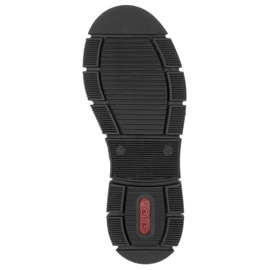 Botas Rieker RKR743 con pelo negro 14