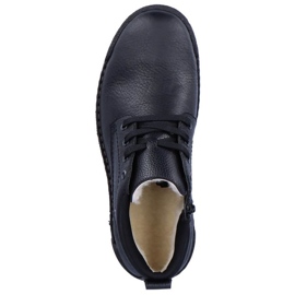 Cuero aislado para hombres RIEKER RKR748 negro 13