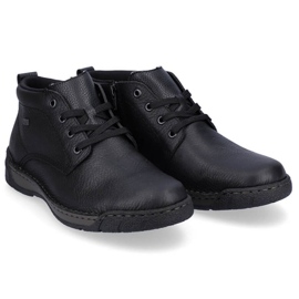 Cuero aislado para hombres RIEKER RKR748 negro 14