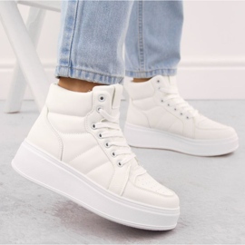 Zapatillas deportivas News altas W 8166 EVE465A blanco 9