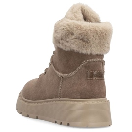 Botines Rieker 70402-24 beige con pelo 20