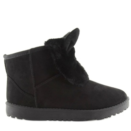Emusy negro con orejas B198 negro 6