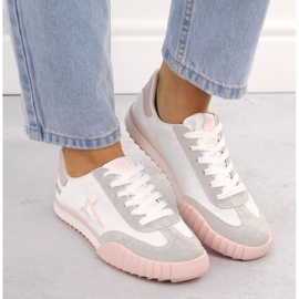 Big Star Zapatos deportivos femeninos grandes estrellas nn274868 blanco 7