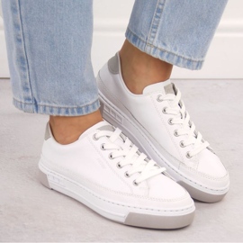 Zapatos deportivos femeninos rieker rkr758 blanco 18