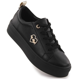 Zapatos en la plataforma negra Filippo Paw586b negro 8