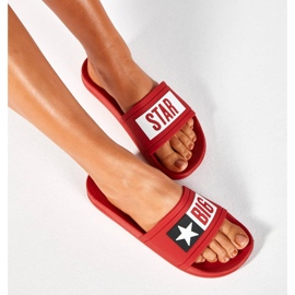 Red Big Star DD274A267 zapatillas de playa de goma roja rojo 10