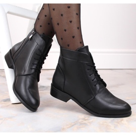 Botas de piel mujer Dolce Pietro negras negro 2