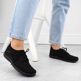 News Deportivas sin cordones malla negra NOVEDADES negro 7