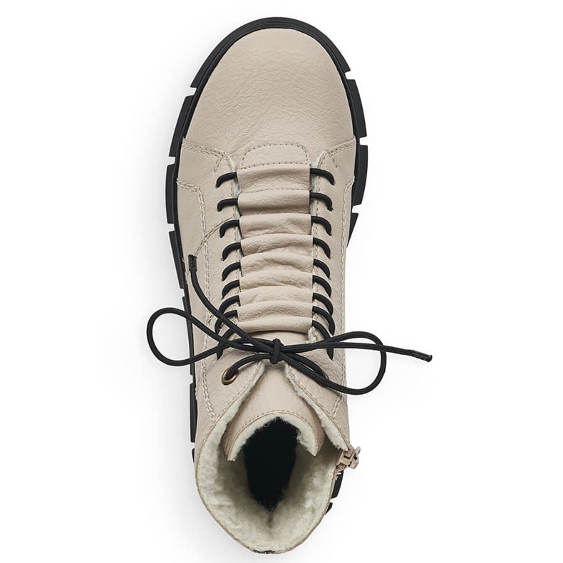 Botas aislantes mujer beige Rieker X3428-60 1