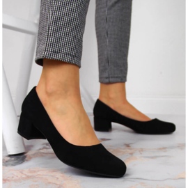 Zapatos de tacón de ante negros de Sergio Leone 6