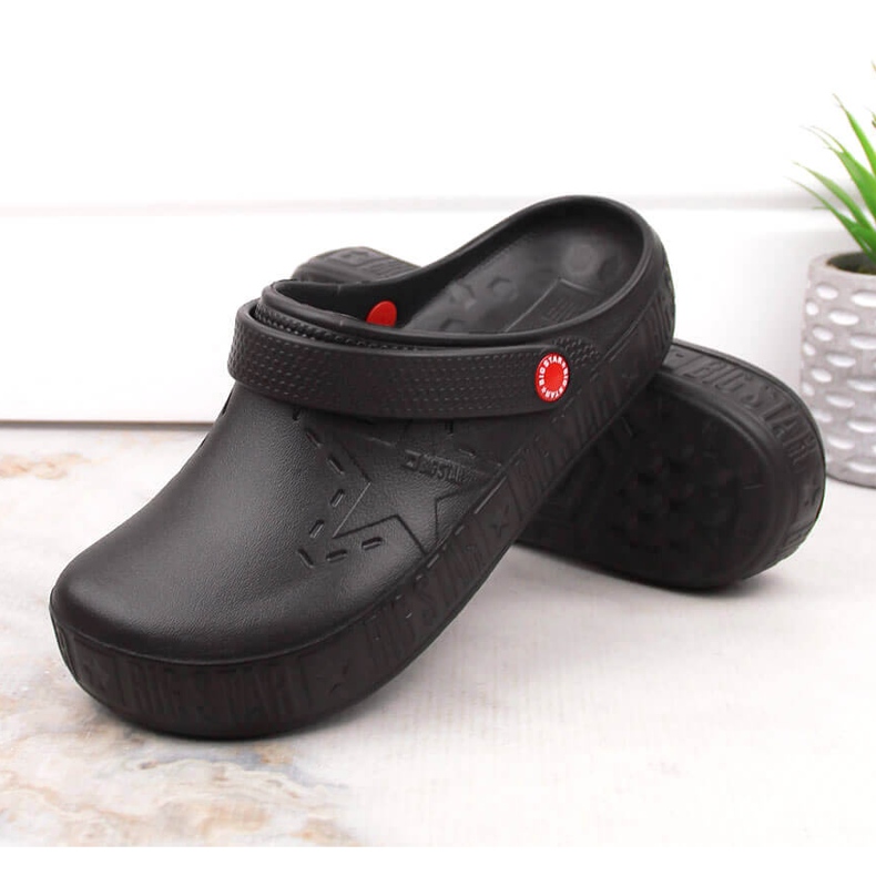 Big Star II275001 black kroks zapatillas espuma negro 1