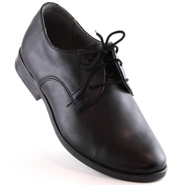 Zapatos comunión niño cómodos negro Kornecki 6120 1