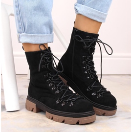 Botas negras con aislamiento de ante para mujer de Vinceza negro 3