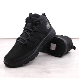 Bustagrip Botines de piel negros para hombre. 5