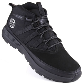 Bustagrip Botines de piel negros para hombre. 1