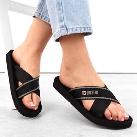 Chanclas playa piscina Black Big Star NN274A059 negro 5