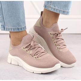 Deportivas mujer rosa Potocki BK01303 rosado 4