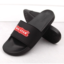 Chanclas deportivas para hombre negras Big Star OO174028 negro 3