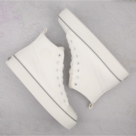 Zapatillas altas con aislamiento, blanco Big Star OO274788 4