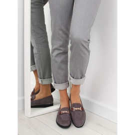 Gris Mocasines grises de mujer S0-204 gris 1 Gris Mocasines grises de mujer S0-204 gris 1