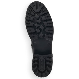 Botas aislantes de piel para mujer, negras Remonte D8670-01 negro 2