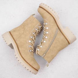 Botas aislantes de mujer, beige, Rieker 72643-60 11