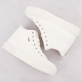 Zapatillas blancas acolchadas con aislamiento Big Star OO274A479 blanco 3