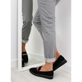 Negro Mocasines de mujer S0-204 negro 6