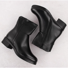 Botines aislantes negros para mujer Filo Donna Z24-39 1