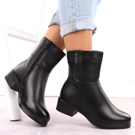 Botines aislantes negros para mujer Filo Donna Z24-39 2