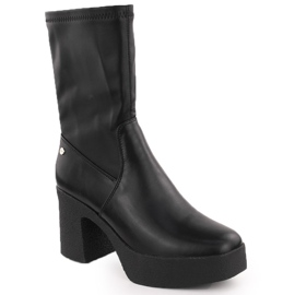Botines de mujer de piel Goe MM2N4047 4