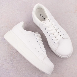 Deportiva mujer plataforma blanca Sabatina 0974 blanco 4