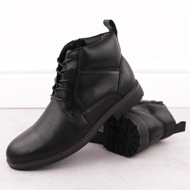 Botines aislantes de piel para hombre, negro, T.Sokolski Z24-81 2