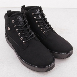 Zapatillas altas de hombre camel Big Star OO174559 marrón 2