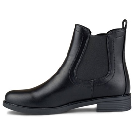 Botas Chelsea clásicas con aislamiento para mujer, negras MR-15B negro 6
