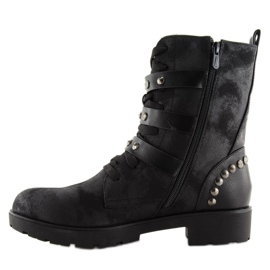 Botas negras negras FC-H123 negro 7