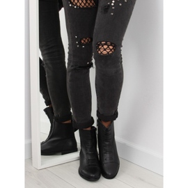 Botas insuladas mujer negras F7091-1BLACK negro 1 Botas insuladas mujer negras F7091-1BLACK negro 1