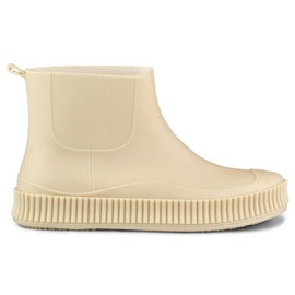 Botas de agua de mujer beige mate YJ-7-2BE 7