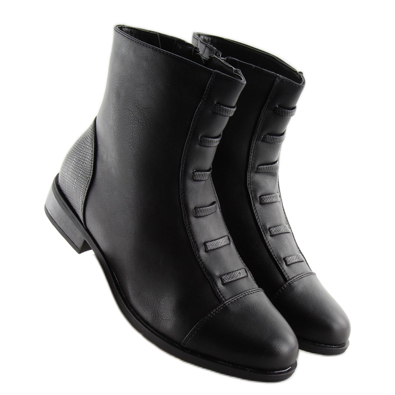 Botas insuladas mujer negras F7091-1BLACK negro 2 Botas insuladas mujer negras F7091-1BLACK negro 2