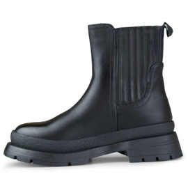 Botas Chelsea de mujer con aislamiento, negro, 1262B 4