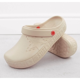 Chanclas mujer beige Big Star II275012 3