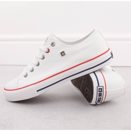 Deportivas bajas de hombre en textil blancas Big Star NN174301 blanco 3