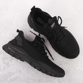 Deportivas hombre negras Big Star NN174467 negro 3