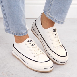 Deportivas mujer plataforma blancas Big Star NN274205 blanco 6