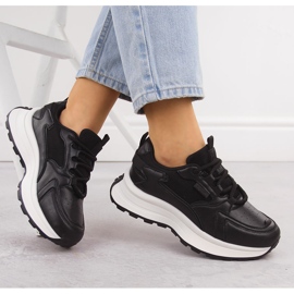 Deportivas plataforma Big Star NN274A106 negras negro 4