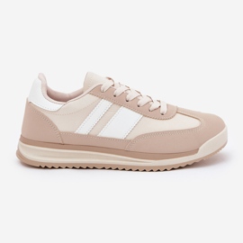 Zapatillas deportivas beige para mujer 4
