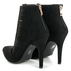 Cm Paris Botines calados negro 4