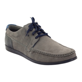 Zapatillas deportivas Badura 3175 gris azul marino azul 1